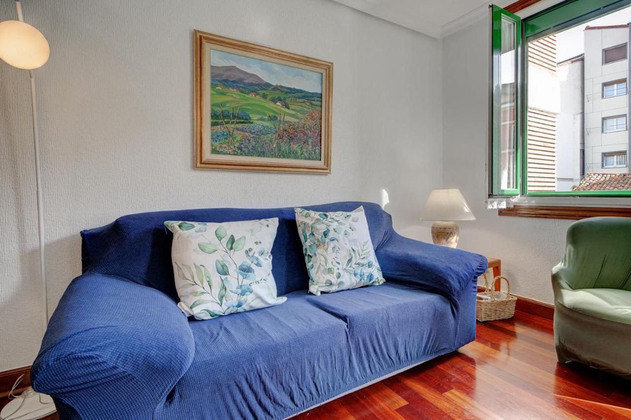 Luminoso Apartamento En Hondarribia Con Terraza, Centro, 3Hb Extérieur photo